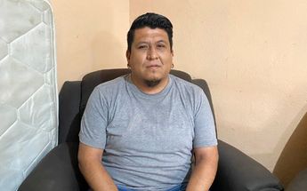 Gerardo de 34 años, cree en la empatía de los regios para lograr recuperar su vista. | Especial