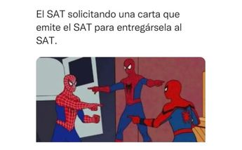 Meme del Sat / Facebook