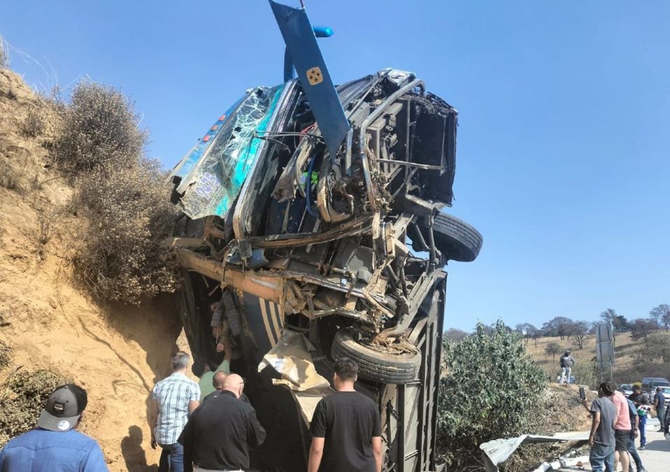 Accidente de autobús turístico deja más de 15 herídos / Zuleyma García