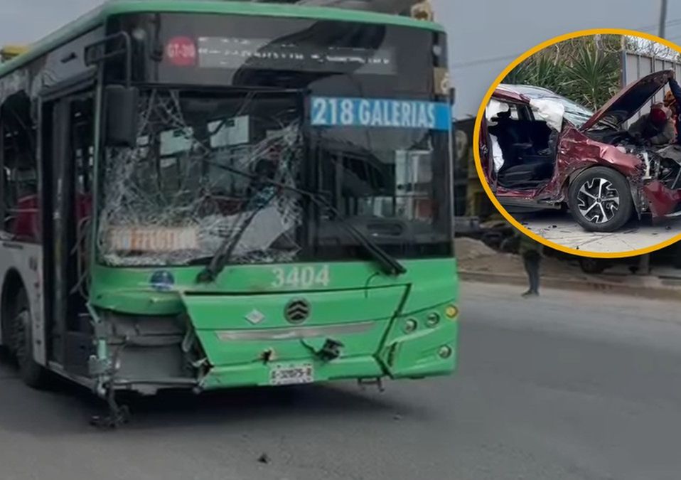 La vialidad de Prolongación Madero hacia el poniente se vio afectada | Especial