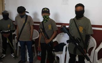 Los Coordinadores de la CRAC-PF han puesto a niños a proteger sus tierras. | Especial