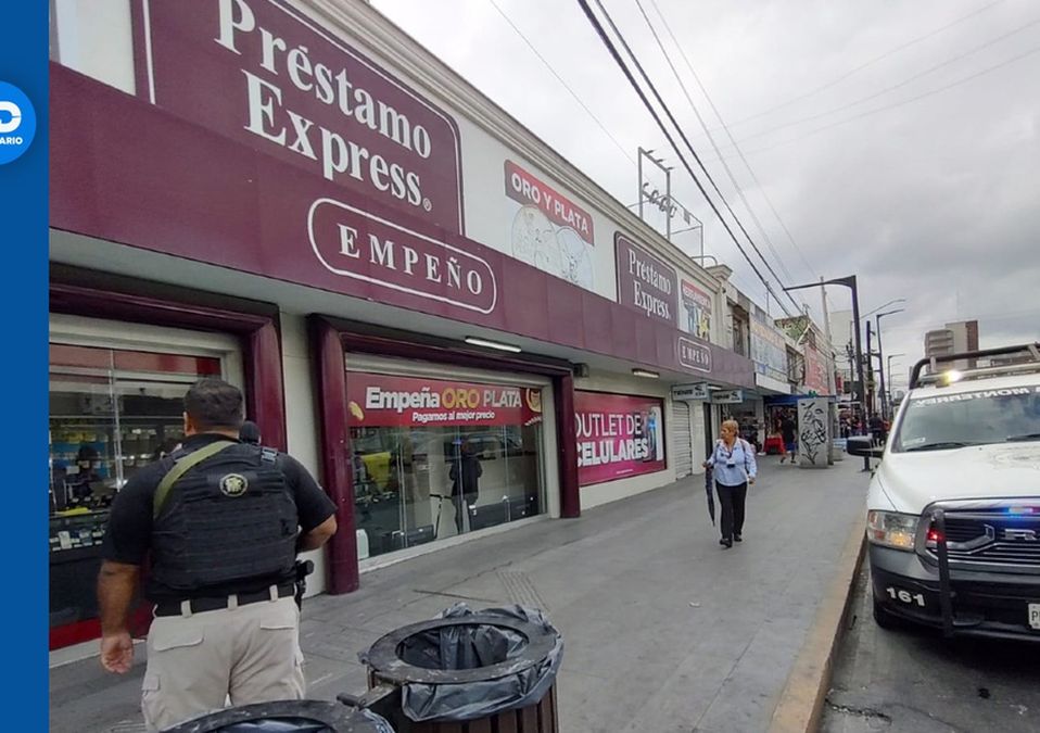 Despliegue policiaco en Centro de Monterrey | Agustín Martínez