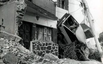Destrozos provocados las explosiones / El Colegio de Jalisco