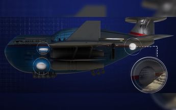 El avión será propulsado con fusión nuclear / YouTube Hashem Al-Ghaili