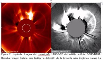 Imagen tomada desde un satélite artificial / UNAM