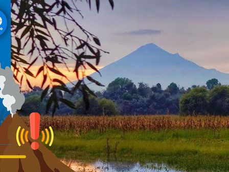 Actividad del Popocatépetl 17 de septiembre de 2024 / Andrés Lobato