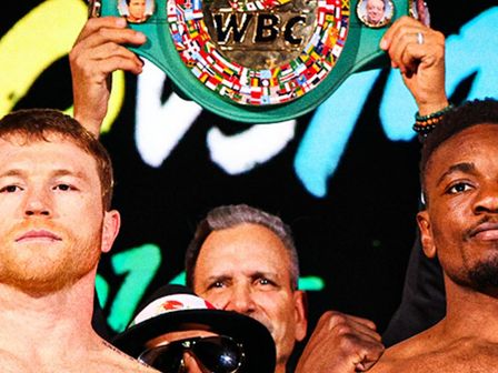 Saúl Álvarez busca hacerse con el cinturón del invicto Christian Mbilli | @DAZNBoxing