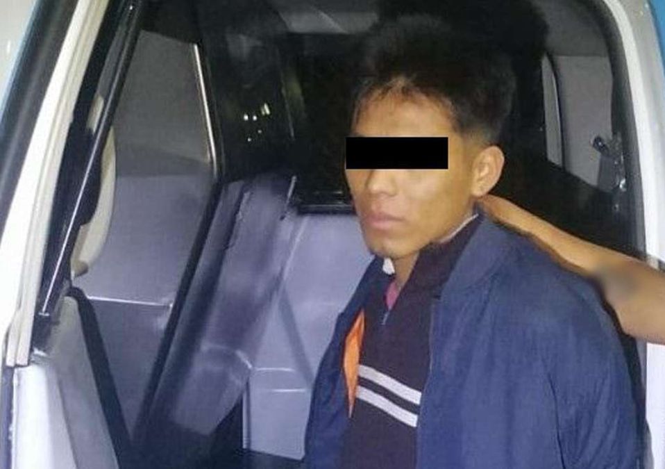 El sospechoso fue identificado como Bruno “N” de 24 años de edad. | Cortesía