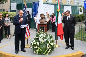 Homenaje a Enrique Camarena en el consulado de Estados Unidos en Guadalajara en Jalisco. | Notimex