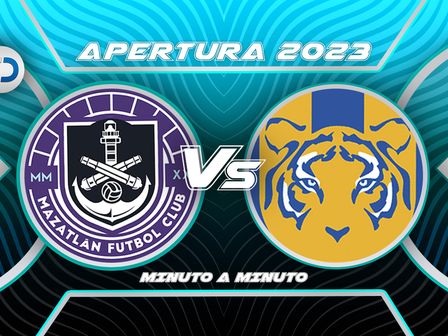 Sigue EN VIVO el Mazatlán FC vs Tigres UANL en duelo correspondiente a la jornada 10 del Apertura 2023