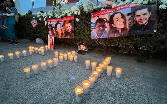Caravana en honor a los tres jóvenes fallecidos en la av. López Mateos, en 2021 / Eliuth Arce