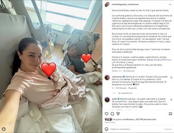 Martha Higareda explicó la complica situación que vivió tras dar a luz a sus gemelas.