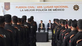 El gobernador de Nuevo León, Samuel García durante un evento de Fuerza Civil. | Víctor González