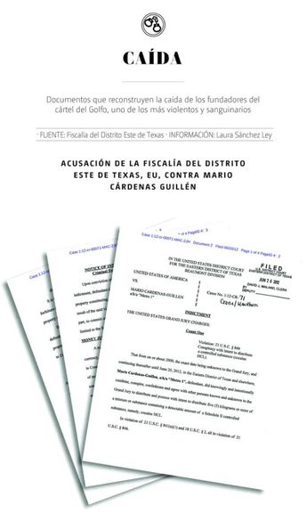 Acusación de la Fiscalía contra Mario Cárdenas. | Especial