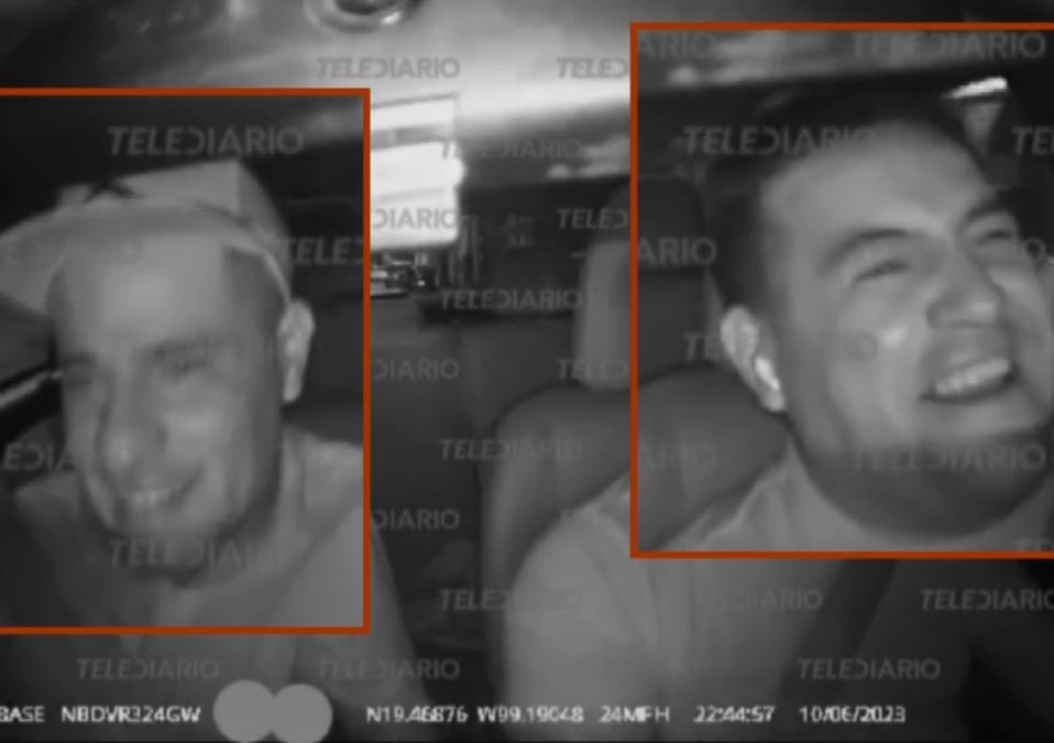 Los ladrones recordaban entre risas el robo que acababan de cometer / Captura.