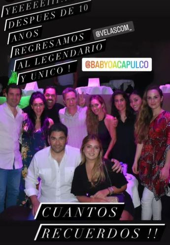 Anahí en el Baby'O