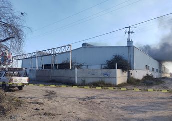 El siniestro se registró sobre el cruce de las calles Raúl Caballero y Héctor Caballero, en la colonia Andrés Caballero. | Fabricio Gallegos