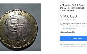 Moneda de Octavio Paz / Captura.