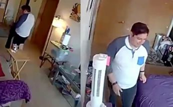 Cuando las enfermeras irrumpieron en la habitación, encontraron a la mujer desnuda sobre la cama / Captura X