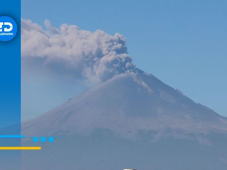 Volcán Popocatépetl hoy 25 de abril / Agencia Cuartoscuro