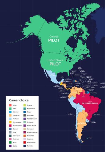 Para de América y los trabajos soñados /Ramitly