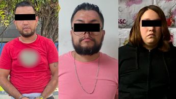 Los tres capturados fueron localizados en las alcaldías de Iztapalapa y Cuauhtémoc / SSC CdMx