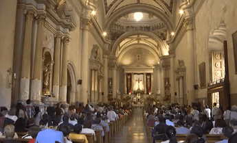 El descenso del Santo Cristo se realizará el lunes día 27 de julio a las 10:00 de la mañana