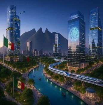 Monterrey si fuera capital de México