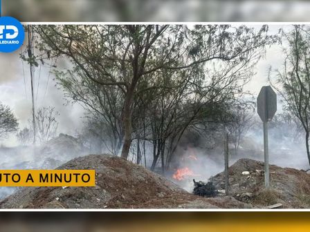 Nuevo León corre riesgo de incendios durante este viernes 14 de marzo. | Especial