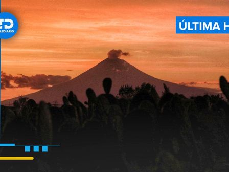 El semáforo de alerta volcánica del Popocatépetl está en Amarillo Fase 2 HOY 7 de febrero 2025 / Andrés Lobato
