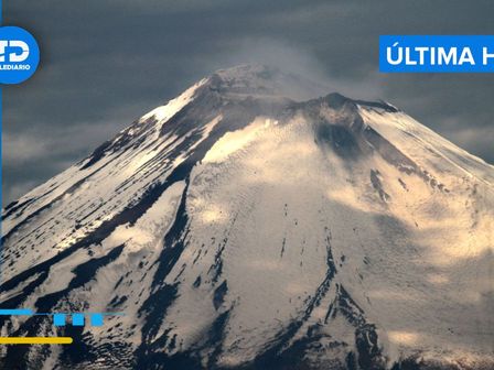 El semáforo de alerta volcánica del Popocatépetl está en Amarillo Fase 2 HOY 10 de febrero 2025 / Es Imagen