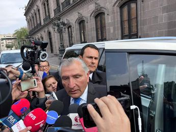 El secretario de Gobernación no reveló los temas tratados hace algunos días con el gobernador de Nuevo León. | Jorge López
