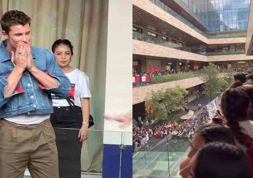 Shawn Mendes abarrota centro comercial Artz Pedregal en CdMx