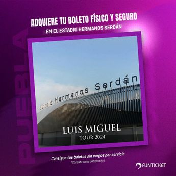 El estadio Hermanos Serdán será sede del concierto de Luis Miguel en Puebla / Especial