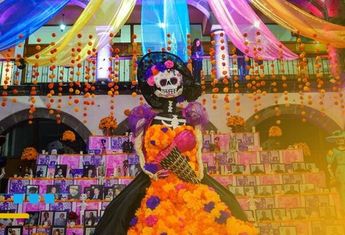 Altar en el Festival de los Muertos en Tlaquepaque | Especial