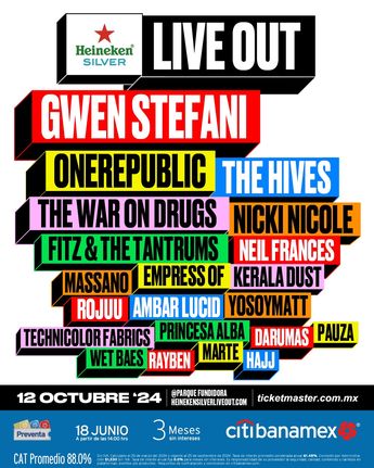 Artistas que estarán en Live Out en Monterrey | Especial