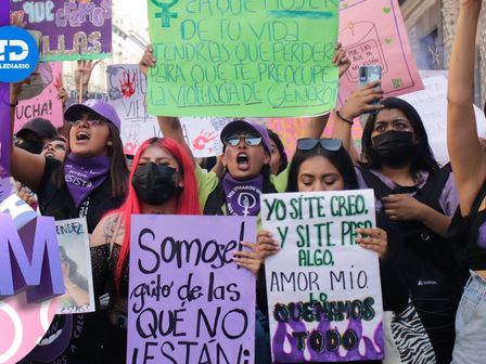 El Gallito, el zócalo de la ciudad y la Fiscalía del Estado serán algunos de los puntos de concentración este 8M en Puebla / Agencia Es Imagen