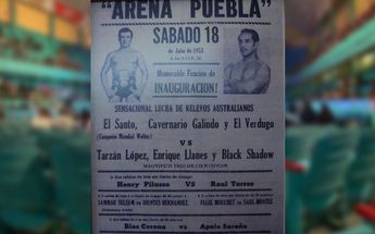 Primer cartel de la Arena Puebla | Especial