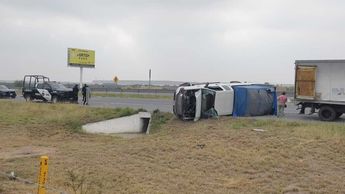 El accidente ocurrió cerca de la Carretera a Monclova. | Agustín Martínez