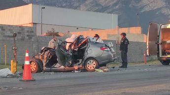 Las autoridades no descartan que el conductor del auto se haya quedado dormido. | Agustín Martínez