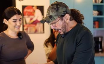 Oscar Burgos va a ser papá