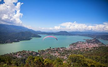 Así se veía la presa de Valle de Bravo antes de la Sequía / Gobierno del Estado de México