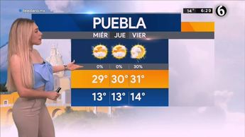 Pronóstico del tiempo para Puebla, con Jessica de Luna - 03 de mayo de 2022