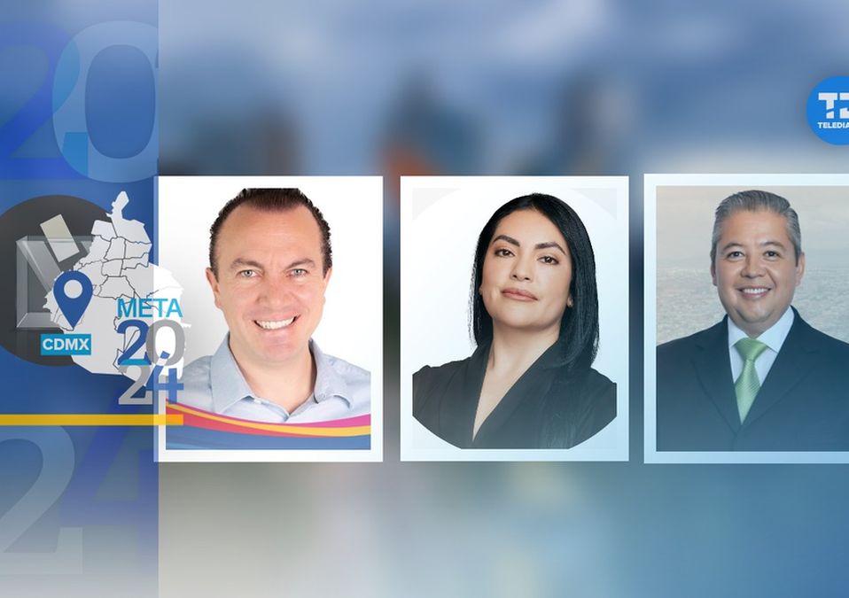 Debate de candidatos para la alcaldía Cuajimalpa./ @gustavomendoza7, @carlosorvananos, Facebook Viridiana Rojas