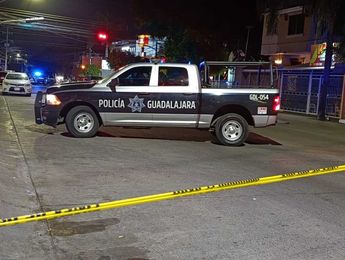 Policía de Guadalajara resguardando la zona | Telediario
