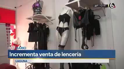 Venta de lencería incrementó por San Valentín y Día del Amante en La Laguna
