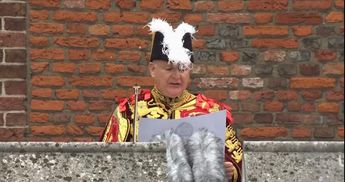 Lectura de proclamación desde St Jame's Palace | Captura de pantalla