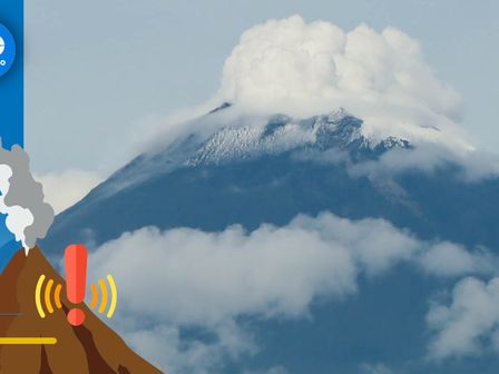Actividad del Popocatépetl 20 de septiembre de 2024 / Andrés Lobato